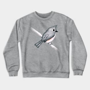 Tufted titmouse Crewneck Sweatshirt